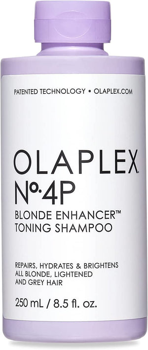 OLAPLEX No. 4P Blonde Enhancer Toning Shampoo, 250 Ml (Pack of 1)